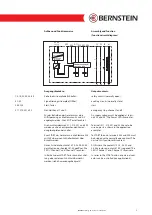 Preview for 3 page of BERNSTEIN 6075111009 Installation And Operating Instructions Manual