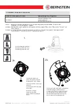 Предварительный просмотр 23 страницы BERNSTEIN CS-480 Installation And Operating Instructions Manual