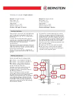 Preview for 33 page of BERNSTEIN CSMS-M-R-H-KA Installation And Operating Instructions Manual