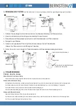 Предварительный просмотр 3 страницы BERNSTEIN CT1099 Assembly Instructions Manual