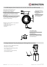 Предварительный просмотр 11 страницы BERNSTEIN Ergo.flex Installation And Operating Instructions Manual