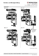 Предварительный просмотр 3 страницы BERNSTEIN SHS3 KA Series Installation And Operating Instructions Manual