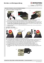 Предварительный просмотр 6 страницы BERNSTEIN SHS3 KA Series Installation And Operating Instructions Manual