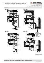 Предварительный просмотр 12 страницы BERNSTEIN SHS3 KA Series Installation And Operating Instructions Manual