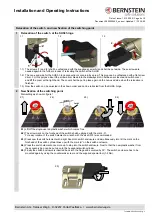 Предварительный просмотр 15 страницы BERNSTEIN SHS3 KA Series Installation And Operating Instructions Manual