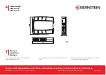 Preview for 13 page of BERNSTEIN SRF DI Series Installation And Operating Instructions Manual