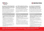 Предварительный просмотр 5 страницы BERNSTEIN Ti2 Series Installation And Operating Instructions Manual