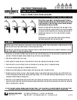 Bernzomatic BZ4500HS Instruction Manual preview