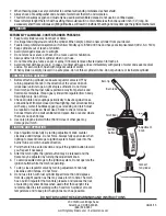 Предварительный просмотр 2 страницы Bernzomatic TS3000 Instruction Manual