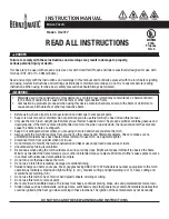 Bernzomatic UL2317 Instruction Manual preview