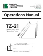 BERRIDGE TZ-21 Operation Manual preview