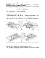 Preview for 4 page of Bertazzoni 5)A Installation, Service And User Instructions Manual