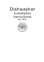 Bertazzoni DW18PR Installation Instructions Manual preview