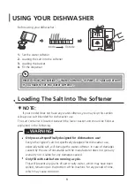 Предварительный просмотр 9 страницы Bertazzoni DW6083PRT Instruction Manual