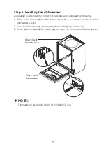 Предварительный просмотр 25 страницы Bertazzoni DW60BIV Instruction Manual