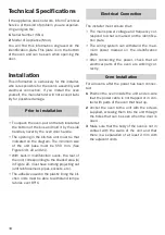 Preview for 18 page of Bertazzoni F60 Series Installation And Maintenance Manual