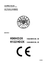 Bertazzoni K122HD2X Installation Instructions Manual предпросмотр