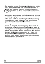 Предварительный просмотр 78 страницы Bertazzoni KIN52MOD1XC Instruction Manual