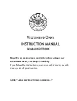 Bertazzoni KOTR30X Instruction Manual preview