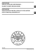 Preview for 1 page of Bertazzoni KTI Series Installation And User Manual