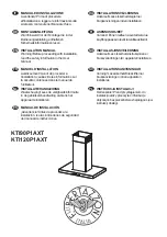 Bertazzoni KTI120P1AXT Installation Manual предпросмотр