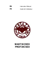 Bertazzoni MAST30CSEX Instruction Manual preview