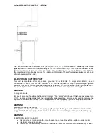 Preview for 8 page of Bertazzoni MTYKQZU4X2A Installation, Service And User Instructions Manual