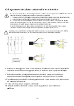 Preview for 22 page of Bertazzoni P603I30NV Installation And Use Instruction