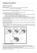 Preview for 58 page of Bertazzoni P604IM2B2NE-20 Instructions Of Use