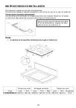 Preview for 83 page of Bertazzoni P604IM2B2NE-20 Instructions Of Use