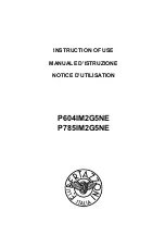 Bertazzoni P604IM2G5NE Instructions Of Use preview