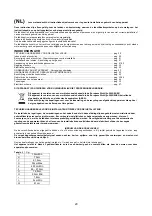 Preview for 20 page of Bertazzoni P92 Instructions For The Installation, Maintenance And Use