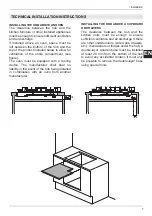 Preview for 7 page of Bertazzoni P93V Installation And User Manual