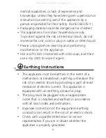 Preview for 4 page of Bertazzoni SFO4201 Instruction Manual