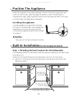 Preview for 20 page of Bertazzoni SFO4201 Instruction Manual