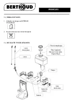 Предварительный просмотр 10 страницы Berthoud VERMOREL 3000 ELECTRIC Instruction Manual