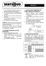 Предварительный просмотр 20 страницы Berthoud VERMOREL 3000 ELECTRIC Instruction Manual