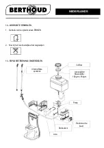 Предварительный просмотр 32 страницы Berthoud VERMOREL 3000 ELECTRIC Instruction Manual