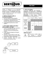 Предварительный просмотр 42 страницы Berthoud VERMOREL 3000 ELECTRIC Instruction Manual