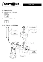 Предварительный просмотр 46 страницы Berthoud VERMOREL 3000 ELECTRIC Instruction Manual