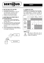 Предварительный просмотр 49 страницы Berthoud VERMOREL 3000 ELECTRIC Instruction Manual