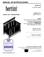 Предварительный просмотр 15 страницы Bertini 0-65857-18461-7 Instruction Manual