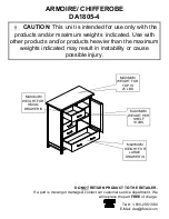 Предварительный просмотр 4 страницы Bertini 0-65857-19706-8 Instruction Manual