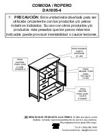 Предварительный просмотр 9 страницы Bertini 0-65857-19706-8 Instruction Manual