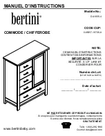 Предварительный просмотр 11 страницы Bertini 0-65857-19706-8 Instruction Manual