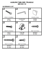 Предварительный просмотр 3 страницы Bertini BR1501-10 Instruction Manual