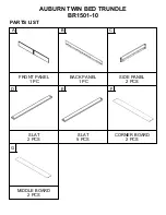 Предварительный просмотр 4 страницы Bertini BR1501-10 Instruction Manual