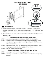 Предварительный просмотр 12 страницы Bertini BR1505B4 Instruction Manual