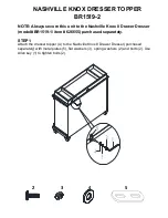 Предварительный просмотр 4 страницы Bertini NASHVILLE KNOX BR1519-2 Instruction Manual