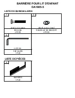 Предварительный просмотр 16 страницы Bertini TODDLER BED GUARDRAIL DA1805-5 Instruction Manual